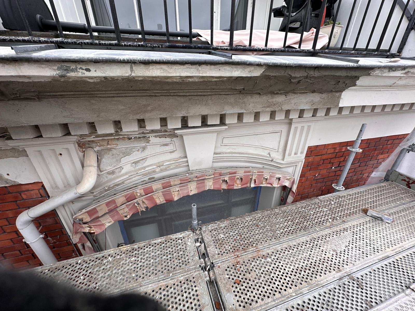 Fasaderehabilitering gammel