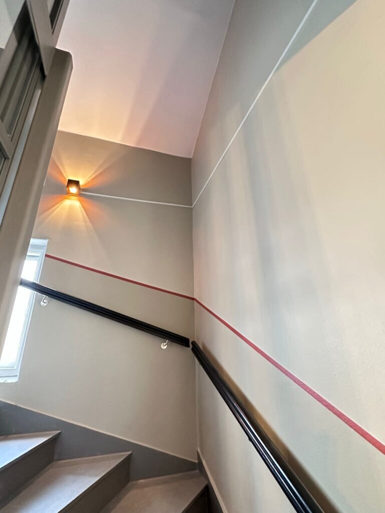 Oppussing av trappeoppgang i bygård